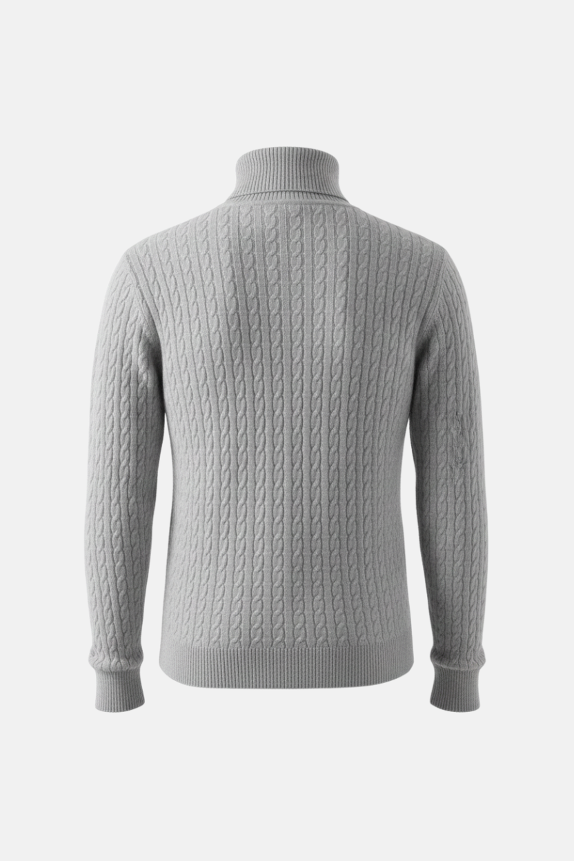 Coltrui met kabelpatroon