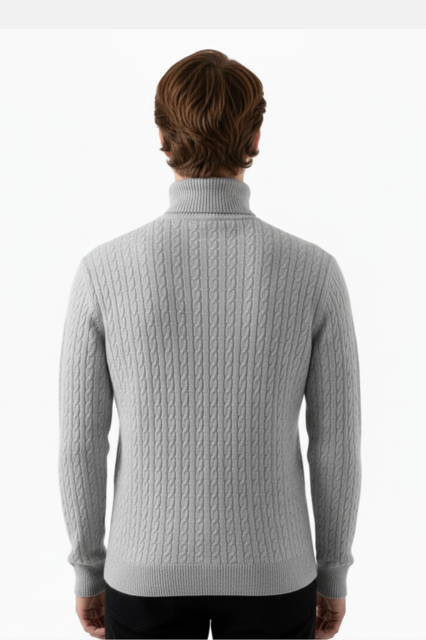 Coltrui met kabelpatroon